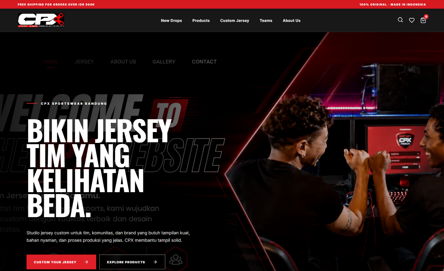 Website CPX Indo